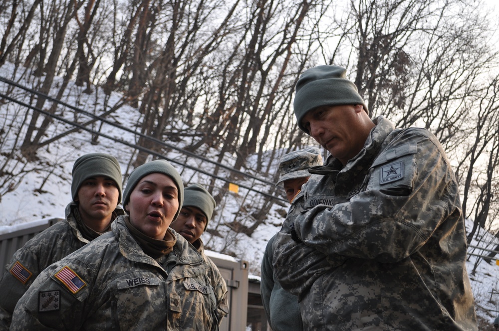 Army’s top general visit the 2nd Infantry Division