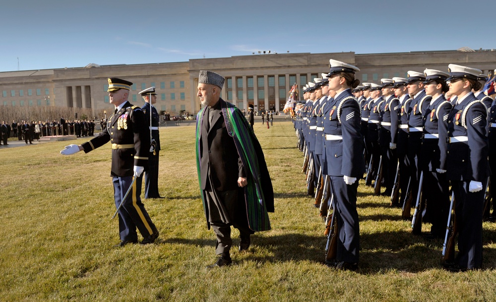 Karzai visit Panetta