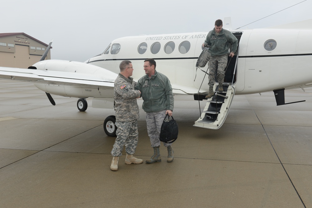 Lt. Gen. Lengyel visits West Virginia National Guard