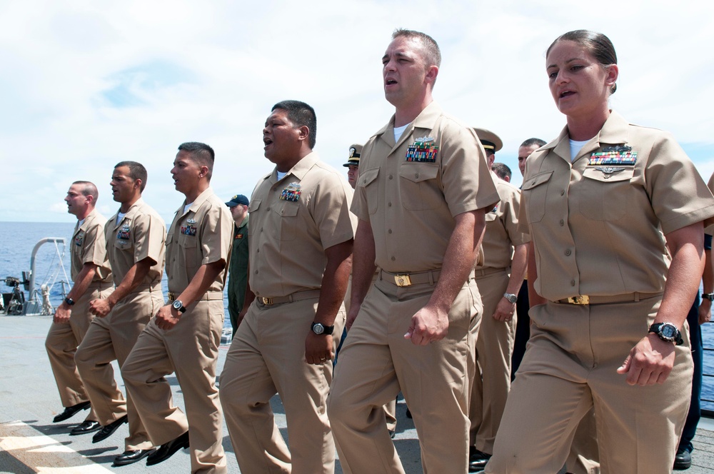 Chief petty officers pinning ceremony