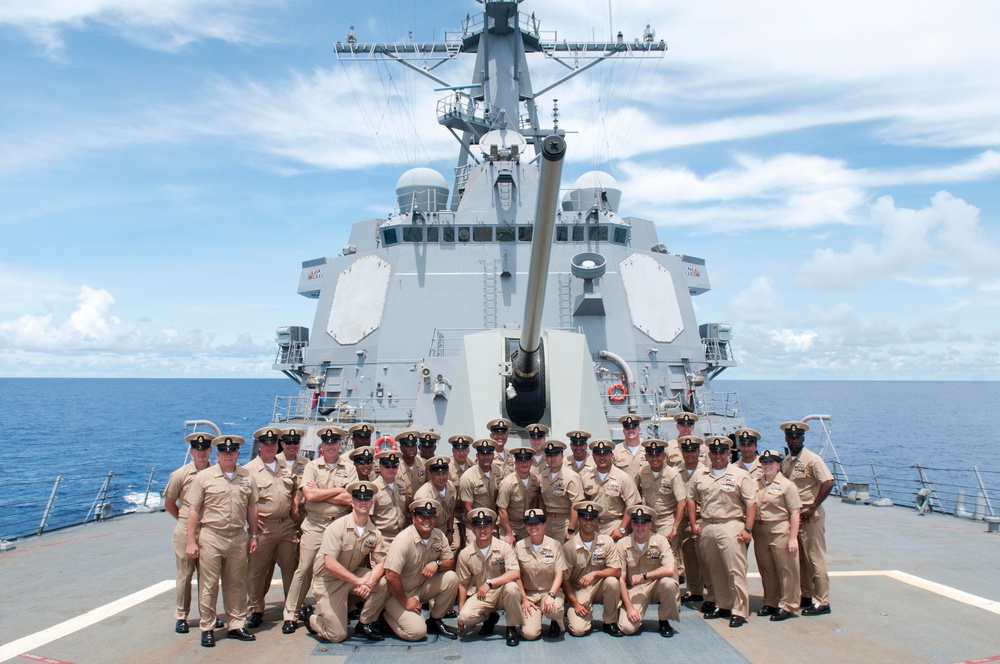 Chief petty officers pinning ceremony