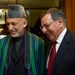 Secretary of defense meets with Afghan president