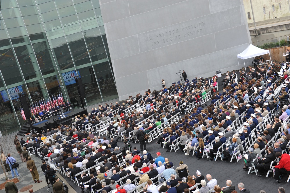 US Freedom Pavilion: Boeing Center dedication