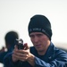 USS Mobile Bay dry fire weapons training