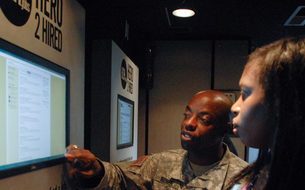 Hero2Hired Mobile Job Store provides opportunities to service members, families