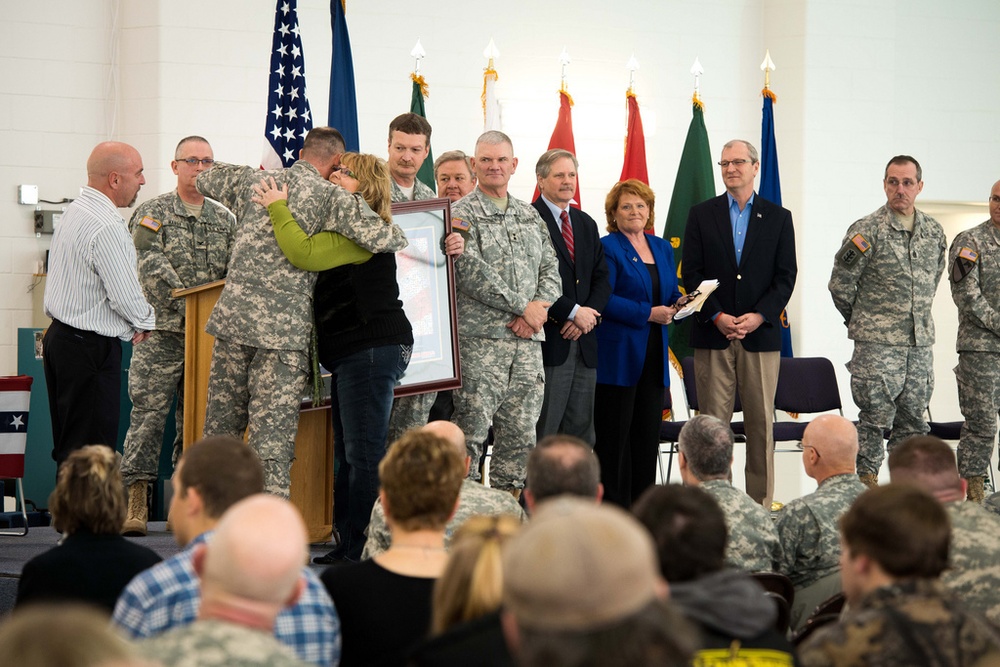 Leaders, community thank soldiers for Kosovo deployment