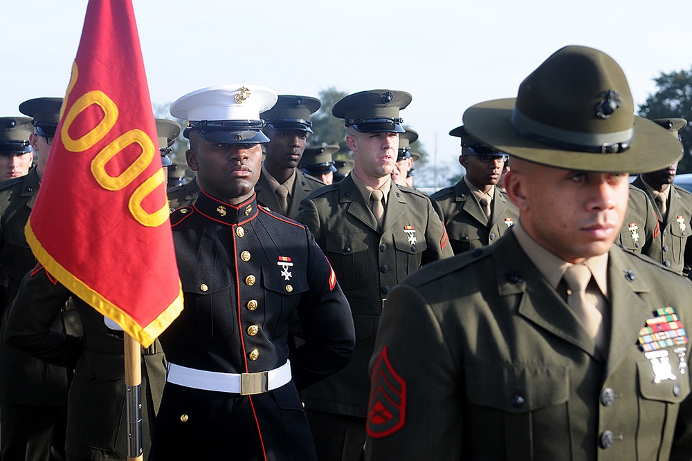 Pembroke Pines, Fla., Marine graduates as platoon honor graduate