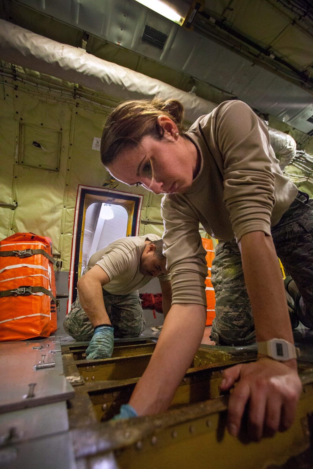 Stratotanker maintenance at the 108th Wing