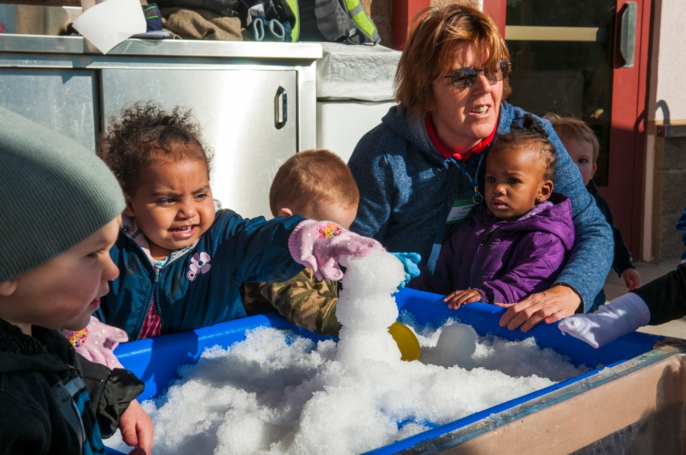 Child Development Center Desert Snow Day
