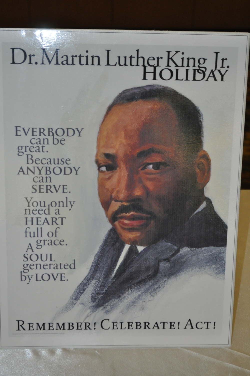 Remembering and celebrating the life of Dr. Martin Luther King Jr.