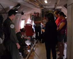 Fighting Tigers demonstrate naval career opportunities to New England educators