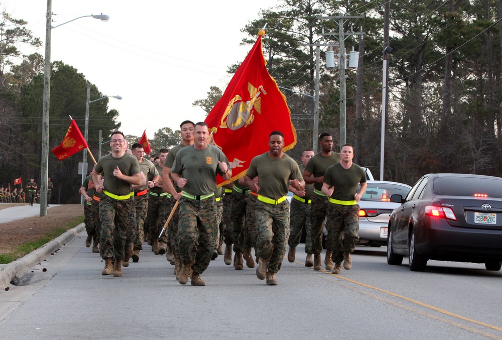 Combat Logistics Regiment 27 takes to the streets