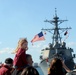 USS Benfold returns to its homeport