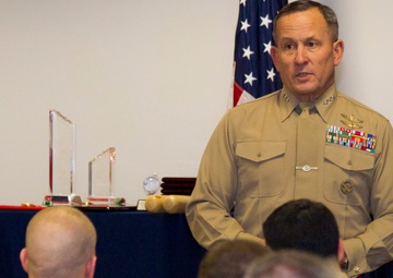 Command Rewards Successful Officer Selection Marines