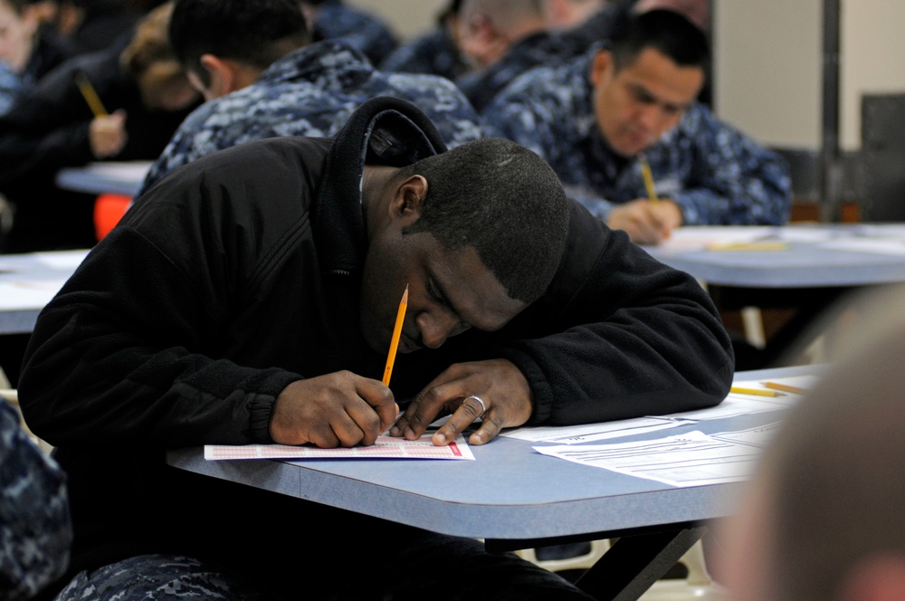 Dvids Images Chief Petty Officers Advancement Exam Image 1 Of 4