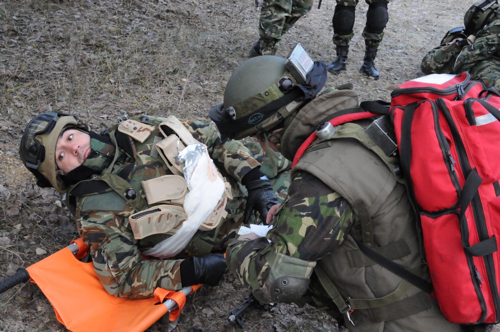 Police Advisory Team and Military Advisory Team Training II at the Joint Multinational Readiness Center