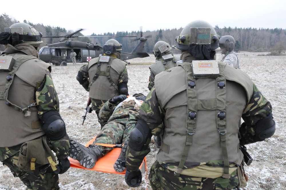 Police Advisory Team and Military Advisory Team Training II at the Joint Multinational Readiness Center