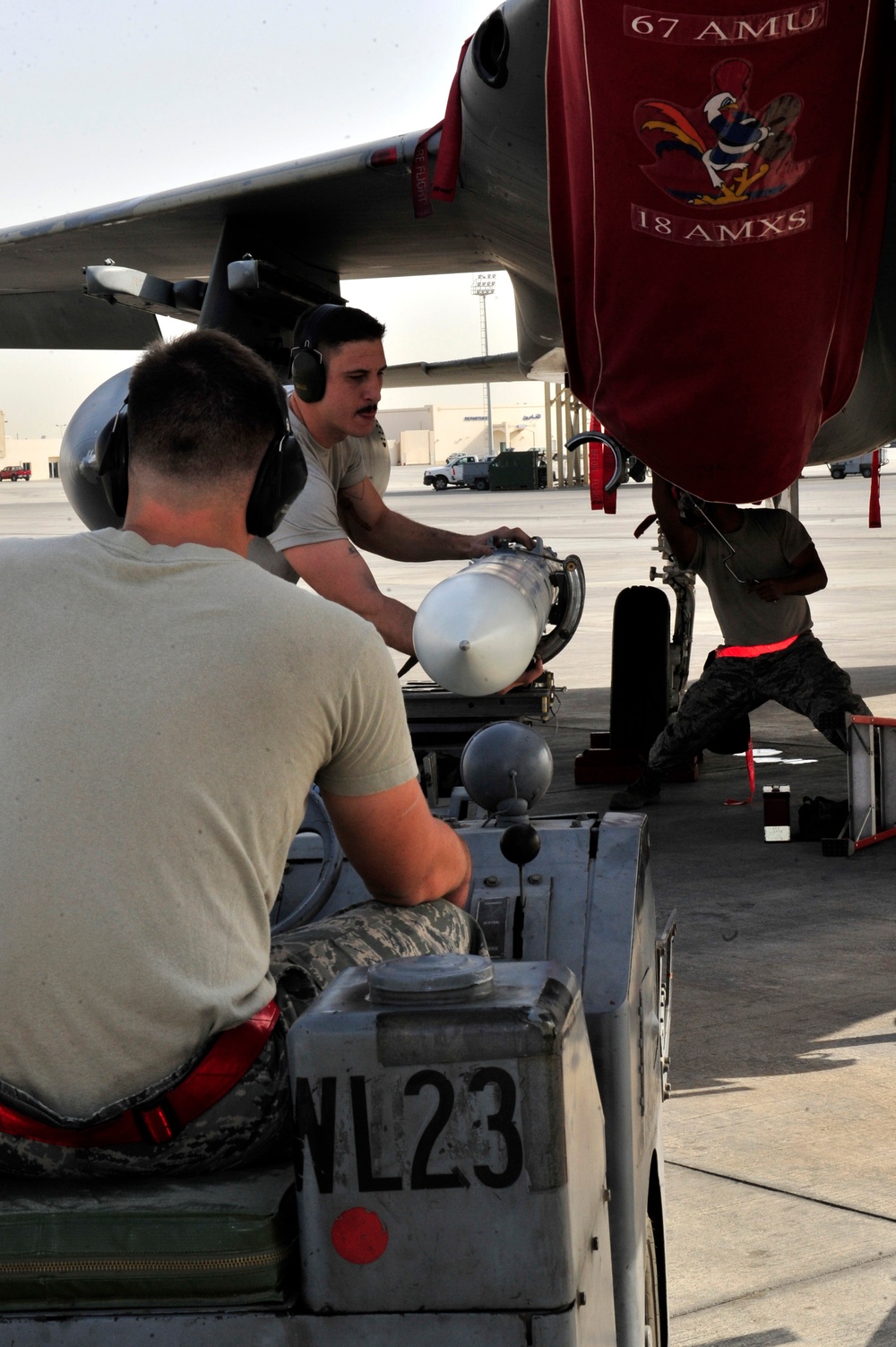 380th AEW weapons loading competition