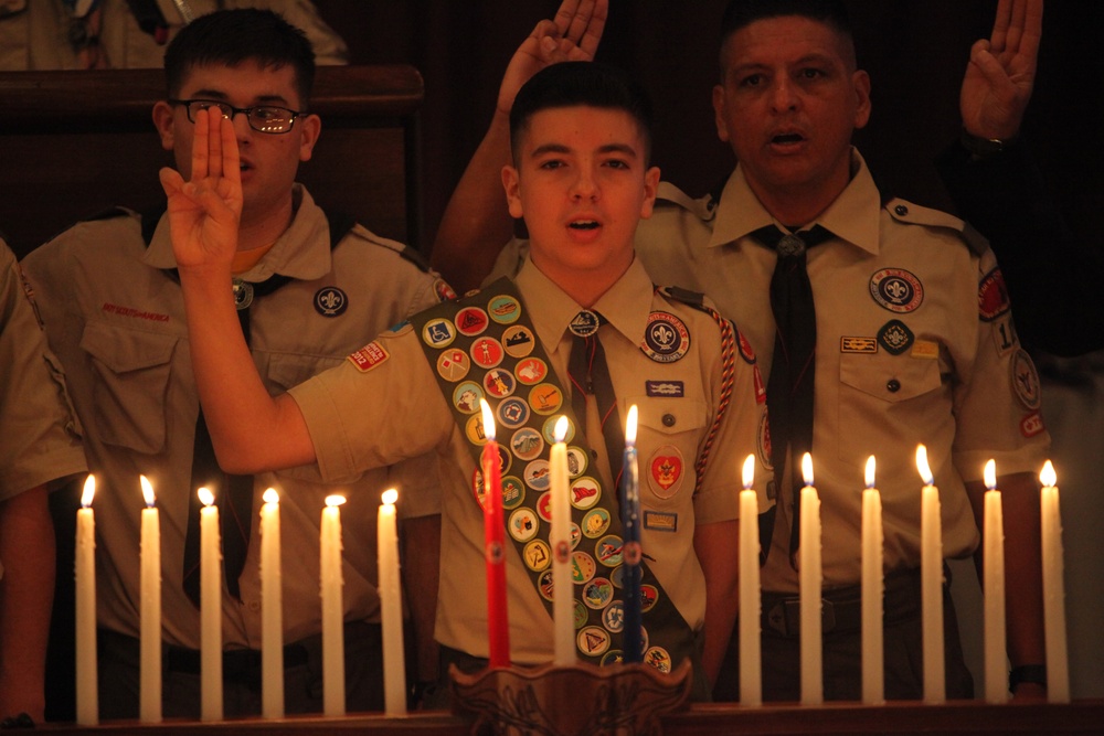 Eagle Scout saves grandfather during sudden heart attack