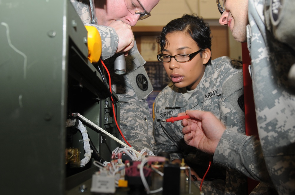 Powering up the students at Regional Training Site-Maintenance Fort Indiantown Gap
