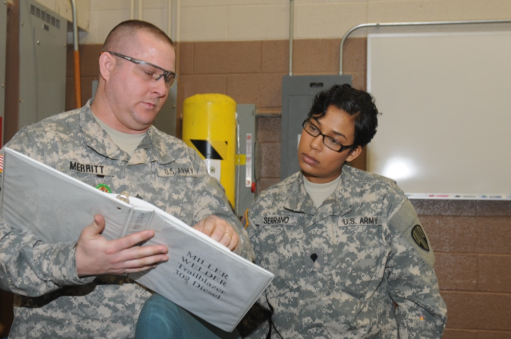 Powering up the students at Regional Training Site-Maintenance Fort Indiantown Gap