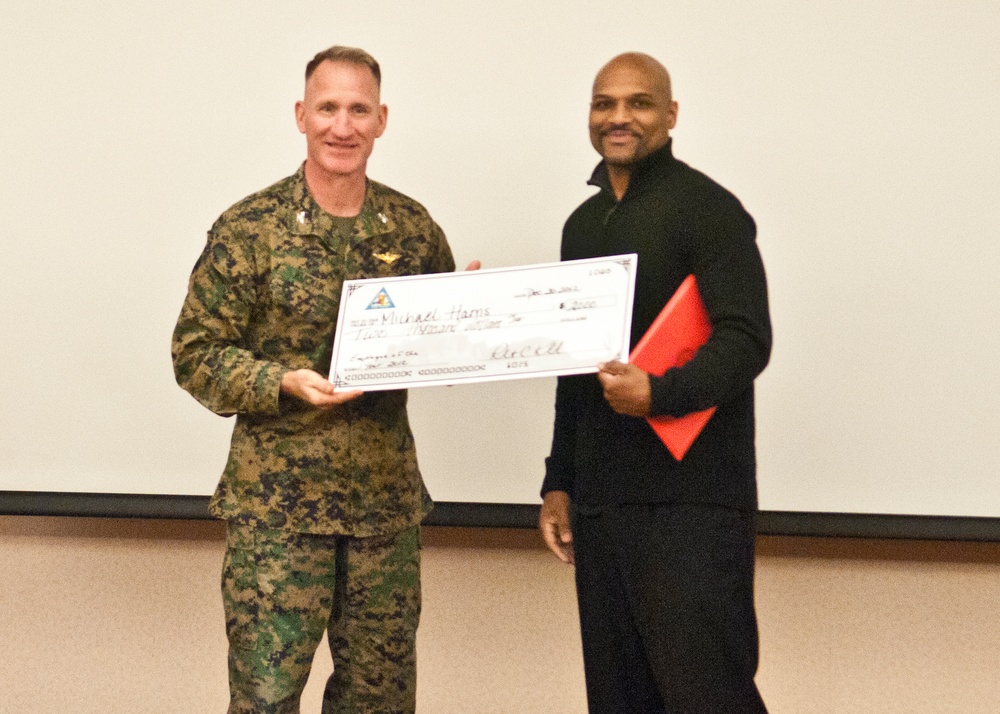 MCAS Yuma 2012 Employee of the Year Awarded