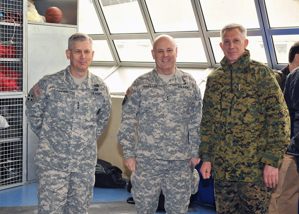 Secretary of Defense Leon Panetta visits Vicenza, January 2013