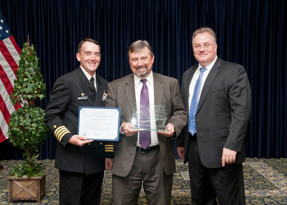 NSWC PCD's Robert Backus earns Command Excellence Award for Outstanding Program Success