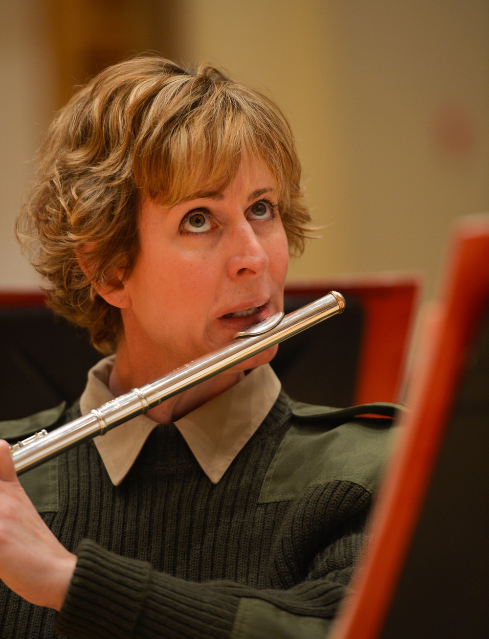 'The President's Own' rehearse for inauguration