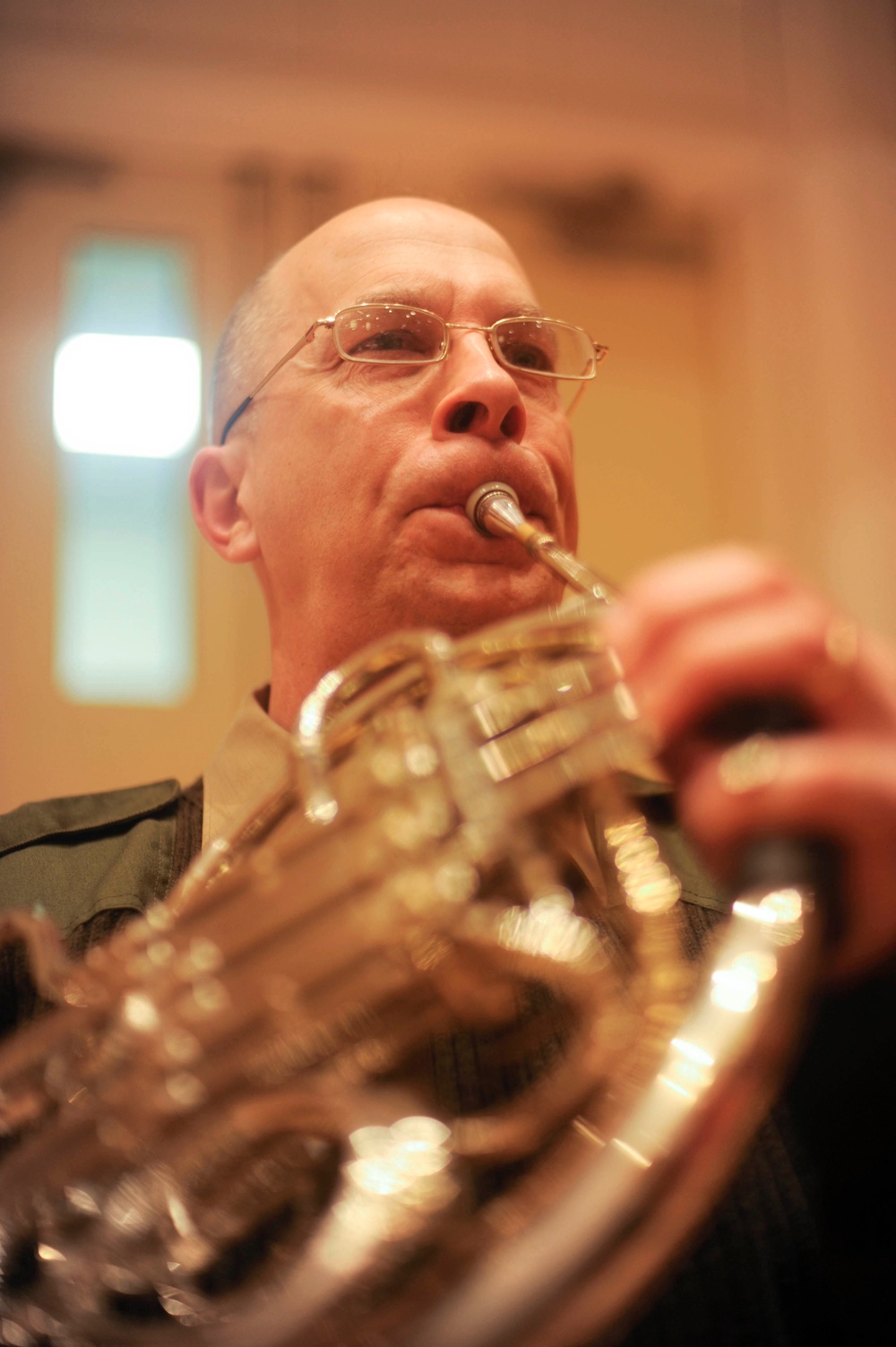 'The President's Own' rehearse for inauguration