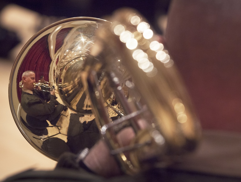 Marines Rehearse for Presidential Inauguration