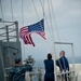 Sandy Hook memorial flag flying
