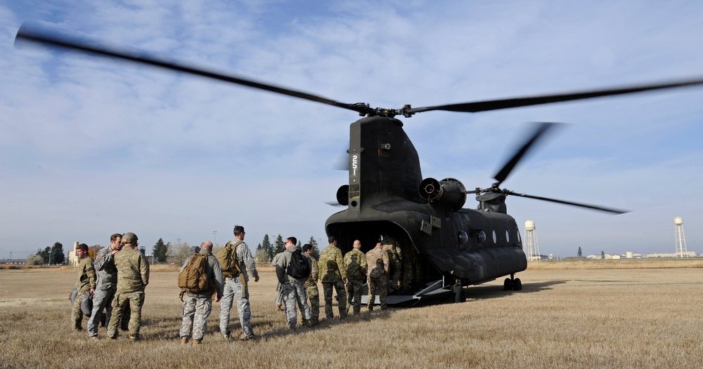 Static-line jumps