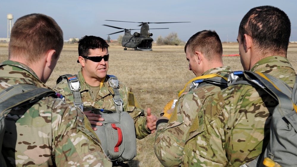 Static-line jumps