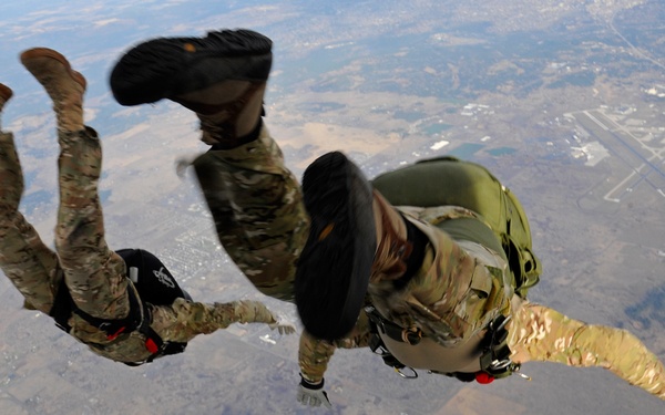 Static-line jumps