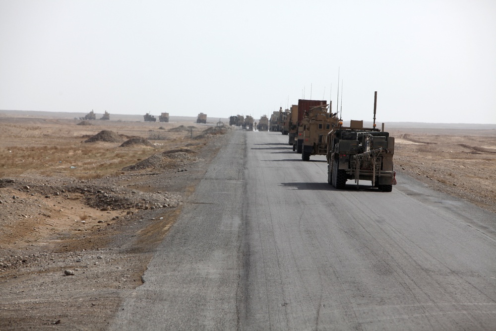 CLR-2 and CLB-2 conduct Combat Logistics Patrol