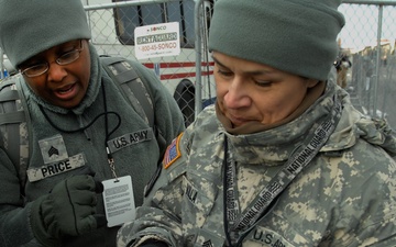 Mississippi National Guard members provide traffic control during 57th Presidential Inauguration