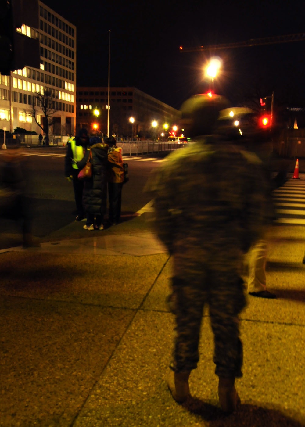 National Guard members assist local agencies with crowd control, direction during 2013 Presidential Inauguration