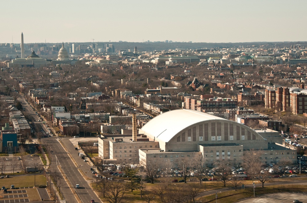 DVIDS - Images - Aerial view of the DC National Guard Armory and ...