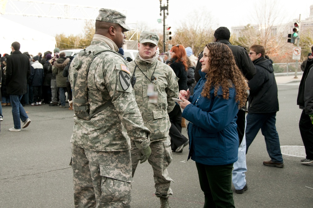 Donna Leinand Leger interviews Capt. Steven Jackson from the Mississippi National Guard