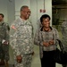 Maj. Gen. Errol Schwartz and his wife visit the DC Armory