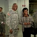 Maj. Gen. Errol Schwartz and his wife visit the DC Armory