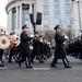 US Army Field Band marches down Pennsylvania Avenue, Washington