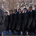 Soldiers from the 273rd Military Police Company in Washington, D.C. march in the inaugural parade