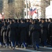 Soldiers from the 273rd Military Police Company in Washington, D.C. march in the inaugural parade