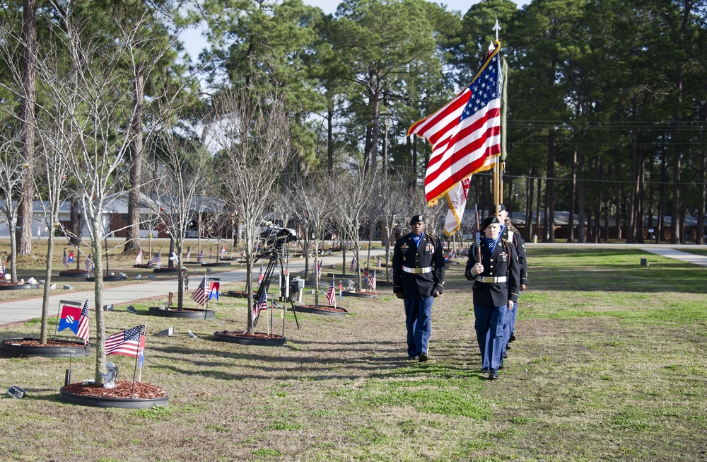 Living memorial dedicated to 2nd BCT soldier