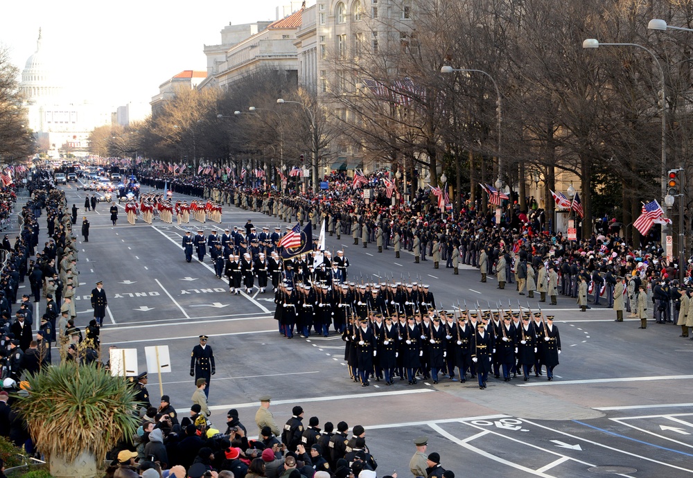 Old Guard participates in the 57th Presidential Inauguration