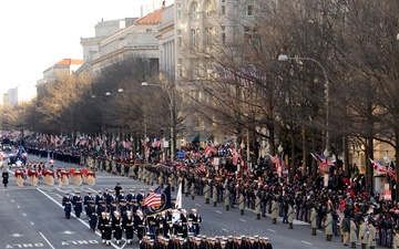 Old Guard participates in the 57th Presidential Inauguration