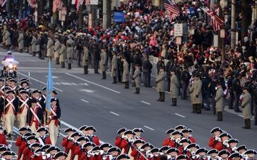 Old Guard participates in the 57th Presidential Inauguration