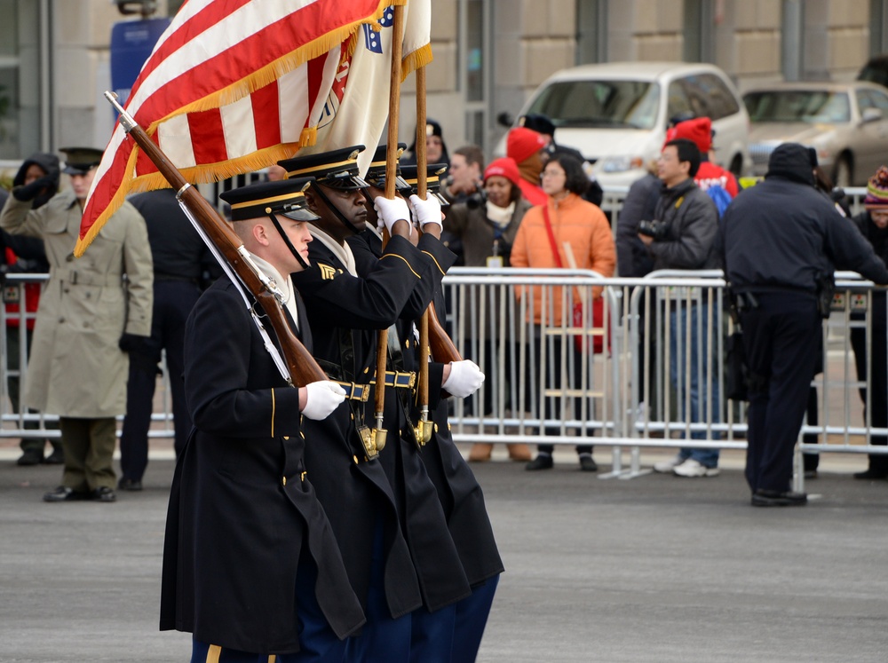 Old Guard participates in the 57th Presidential Inauguration
